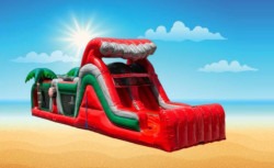 40FT Ruby Red Obstacle Course (Wet/Dry)